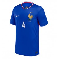 Fotbalové Dres Francie Dayot Upamecano #4 Domácí ME 2024 Krátký Rukáv